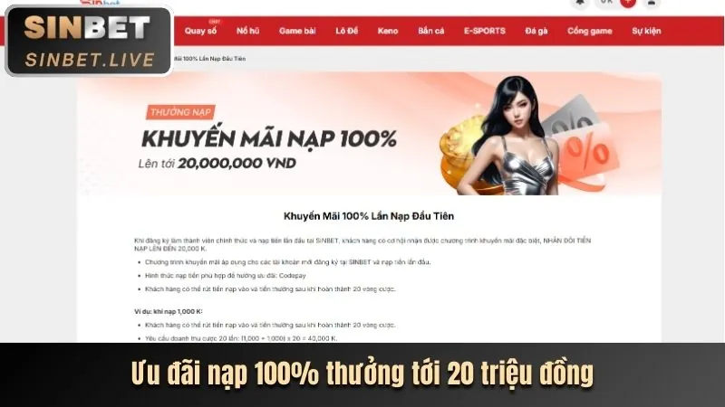 Tổng hợp các khuyến mãi mới nhất từ vaobong88